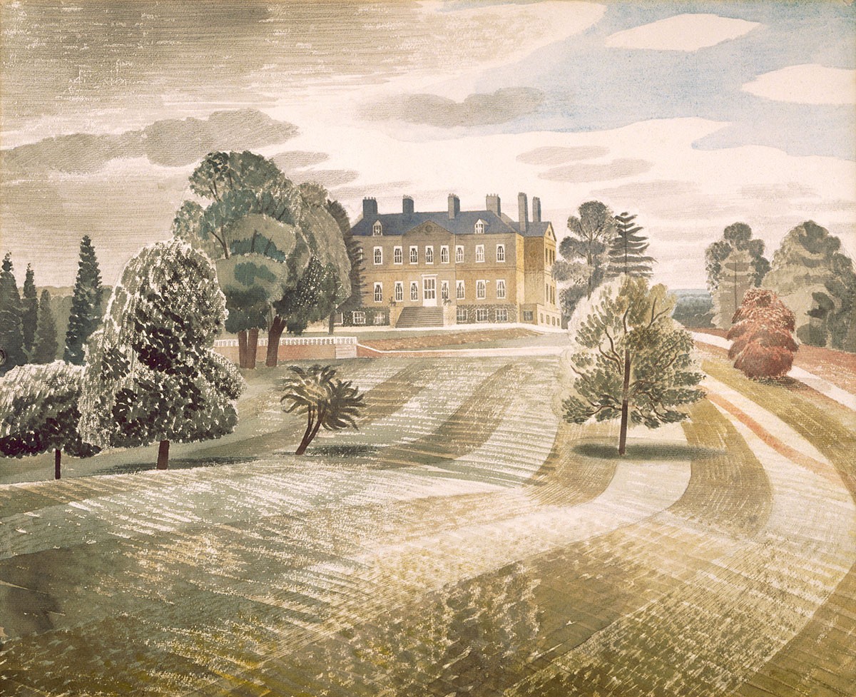 'Buscot Park' by Eric Ravilious