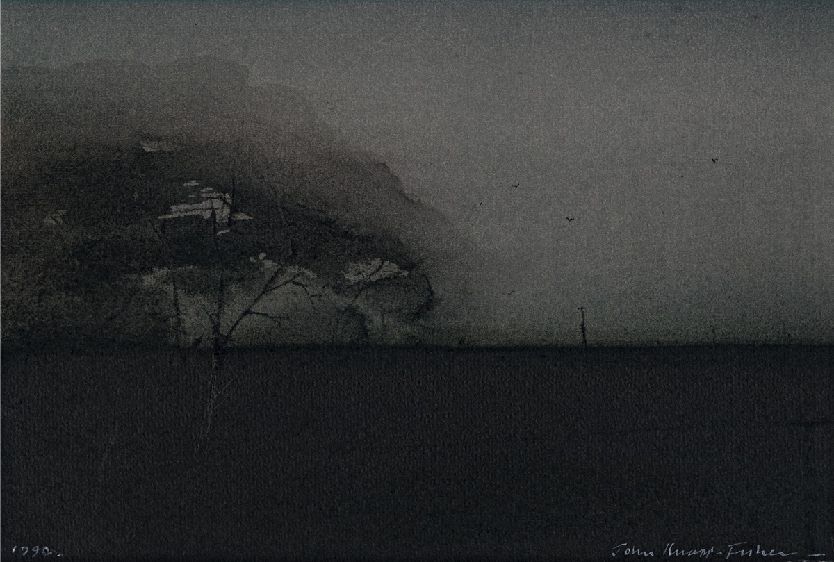 'Evening Horizon with Tree' by John Knapp-Fisher