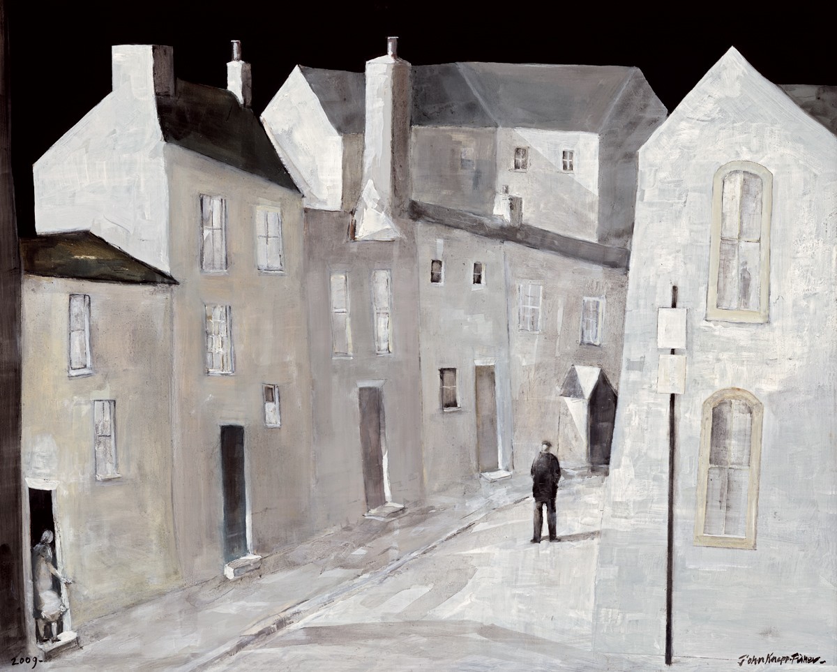 'Figure in the Street' by John Knapp-Fisher