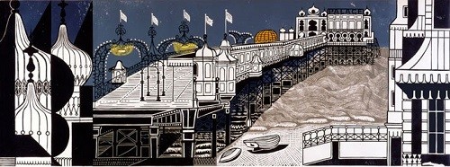 'Brighton Pier' by Edward Bawden