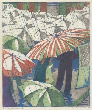 'Wet Afternoon' by Ethel Spowers