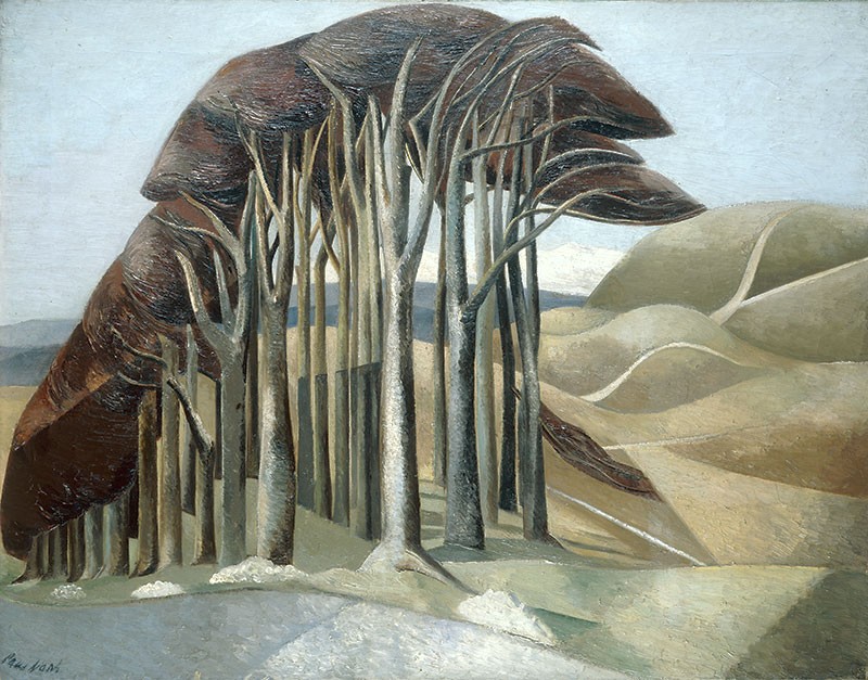 'Wood on the Downs' by Paul Nash